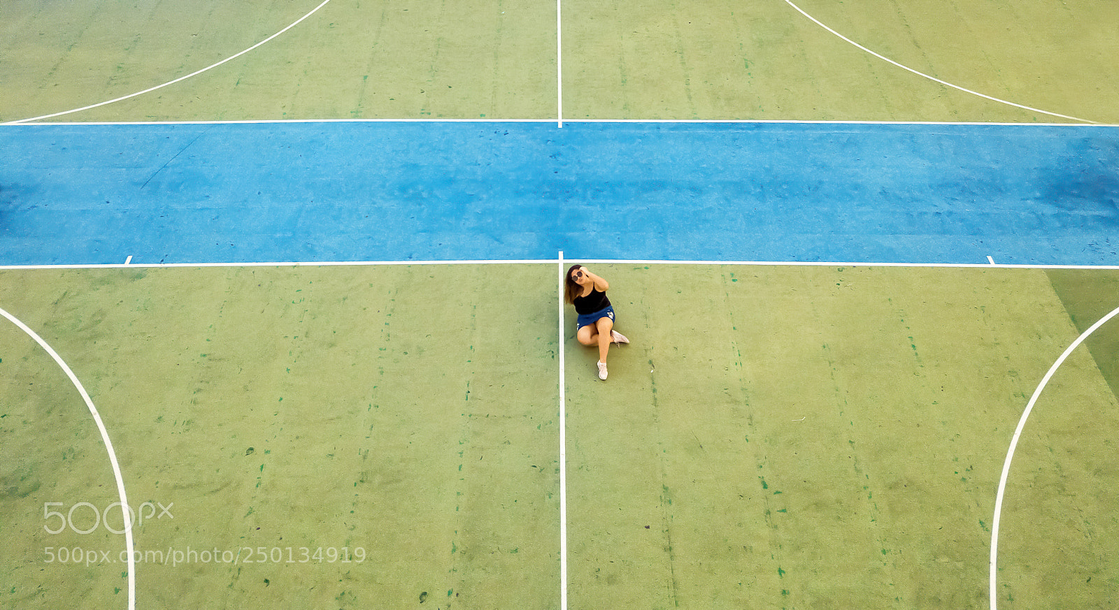 DJI FC220 sample photo. Girl sitting on a photography