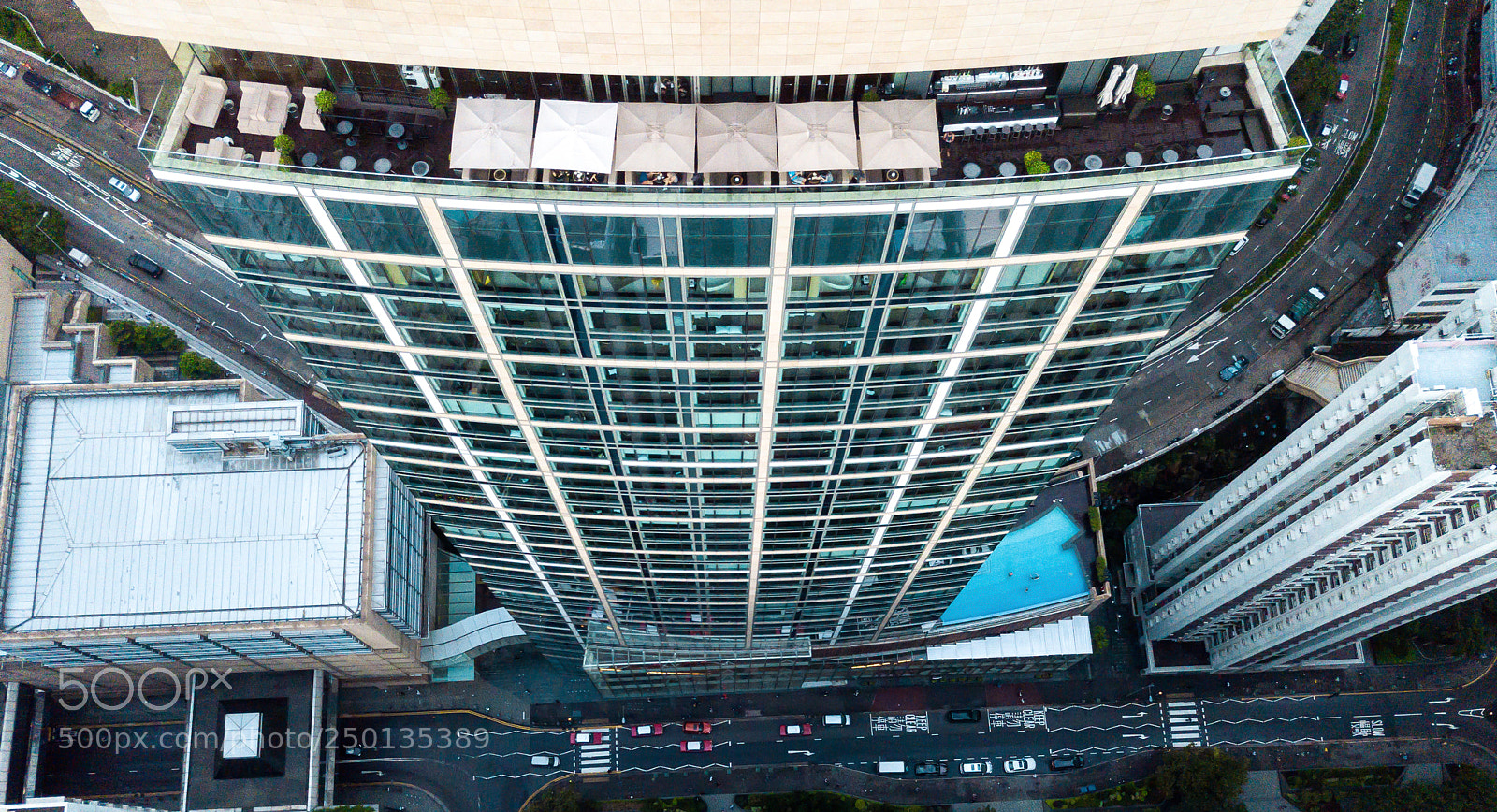 DJI FC220 sample photo. Hong kong from above photography