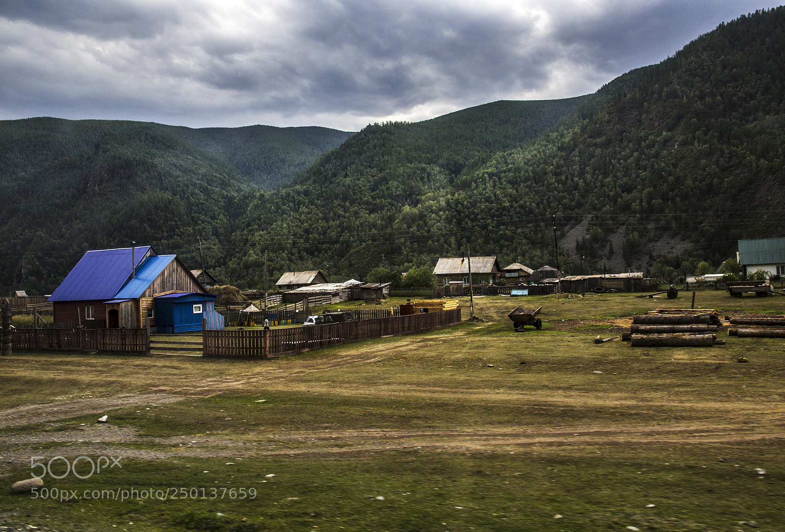 Canon EOS 60D sample photo. Houses in altai photography