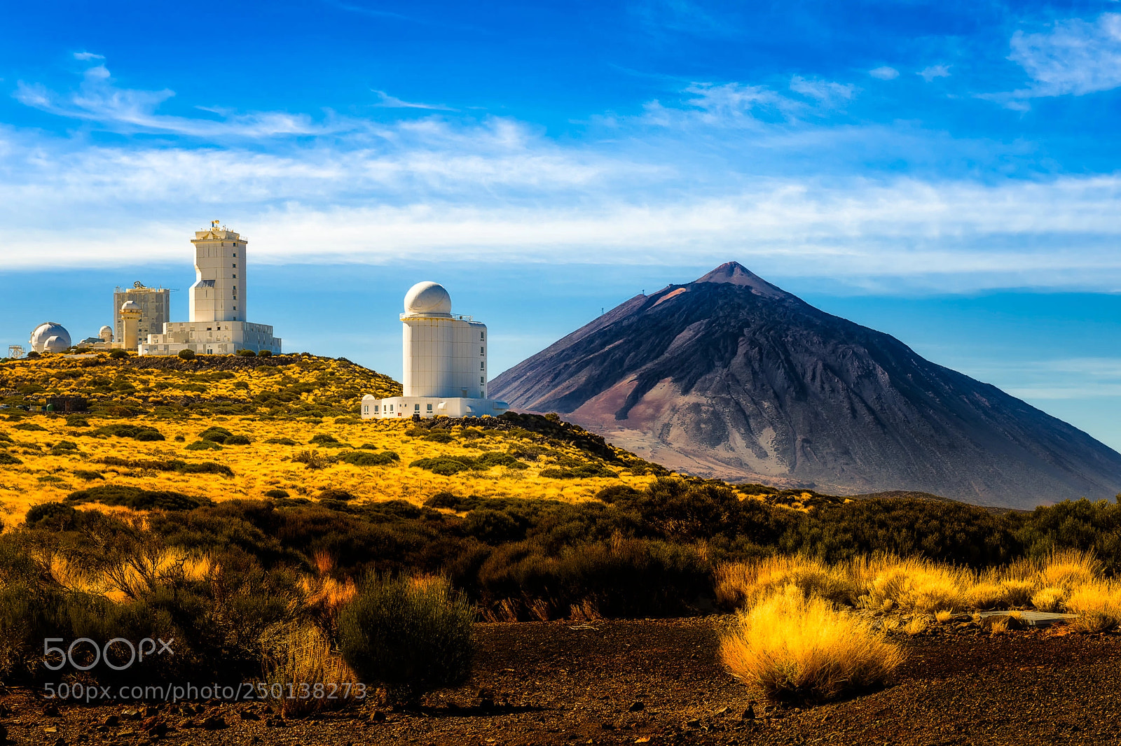Nikon D800 sample photo. Teide observatory, tenerife photography