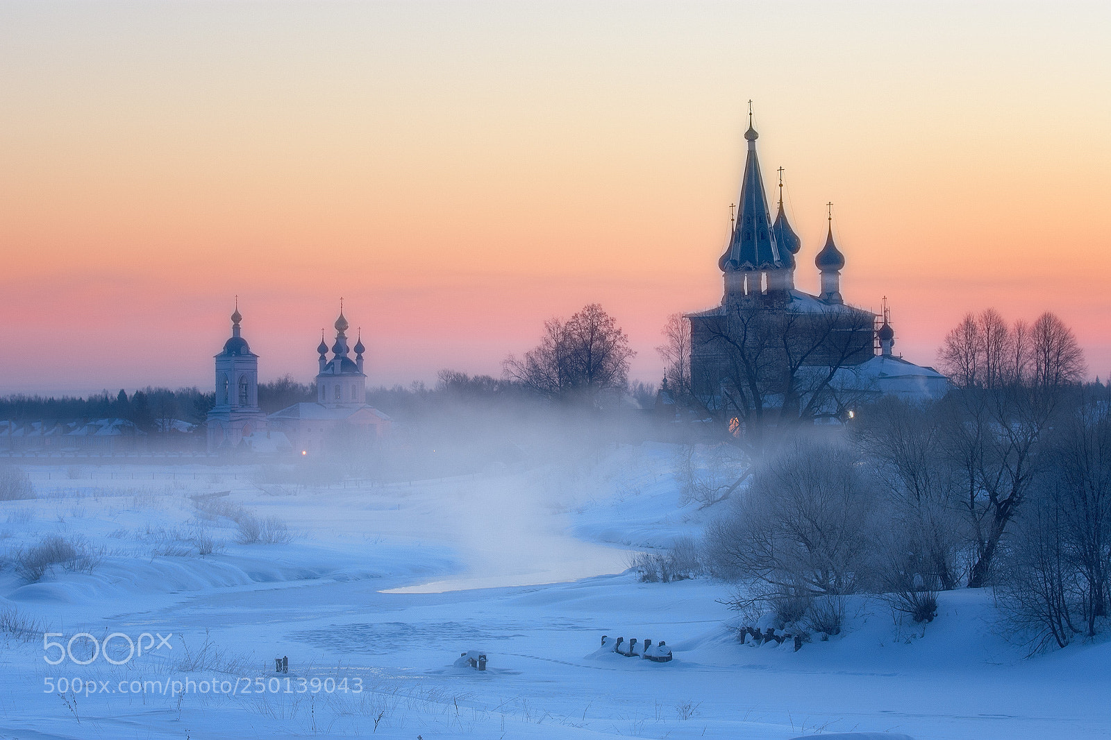 Nikon D7200 sample photo. Frosty morning in dunilovo photography