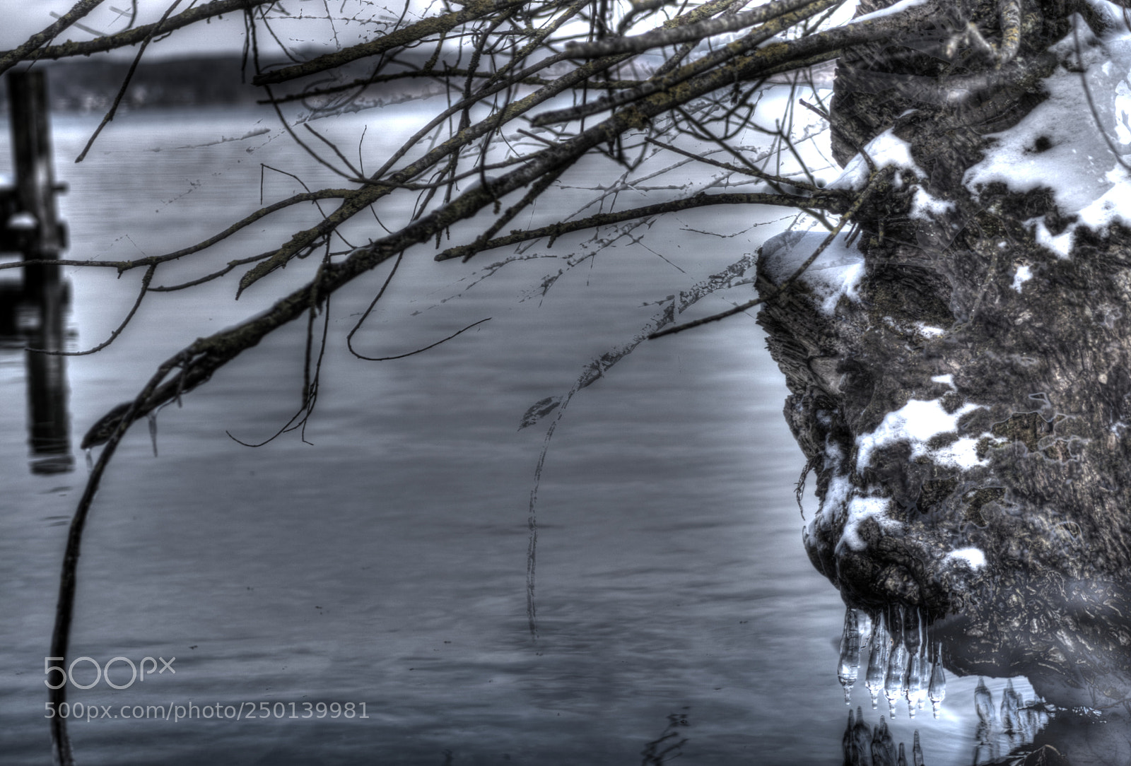Sony a6000 sample photo. 3. versuch, die eiszapfen photography
