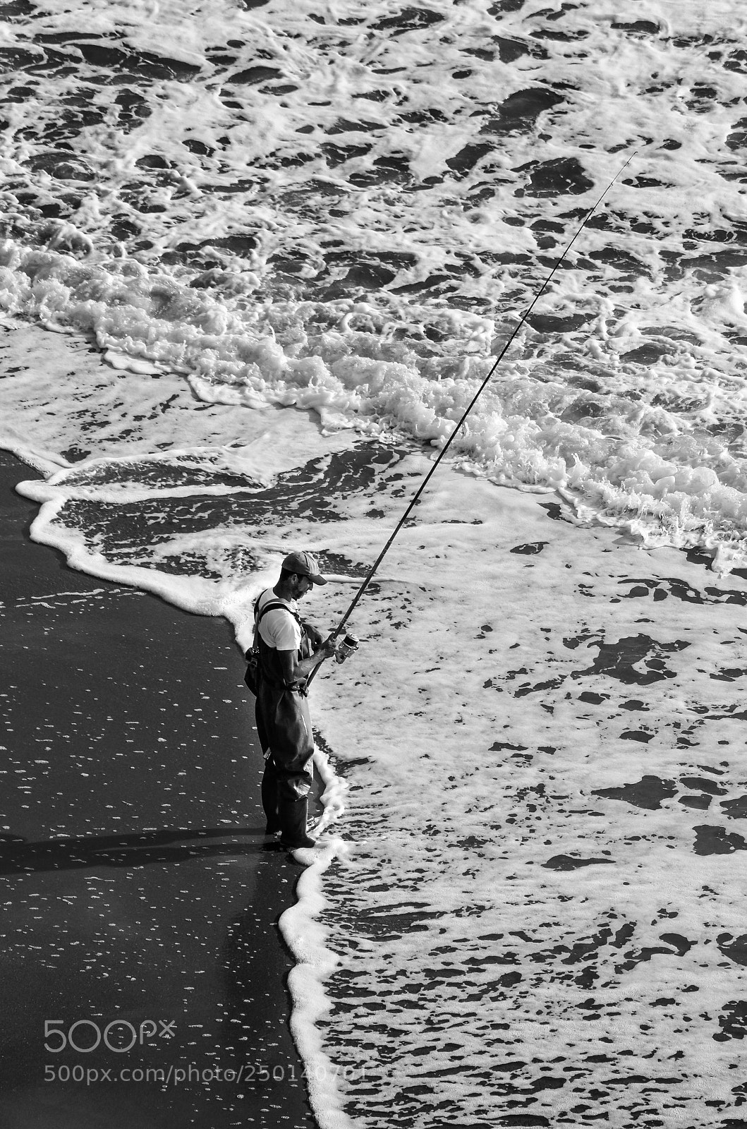 Nikon D5000 sample photo. Fisherman photography