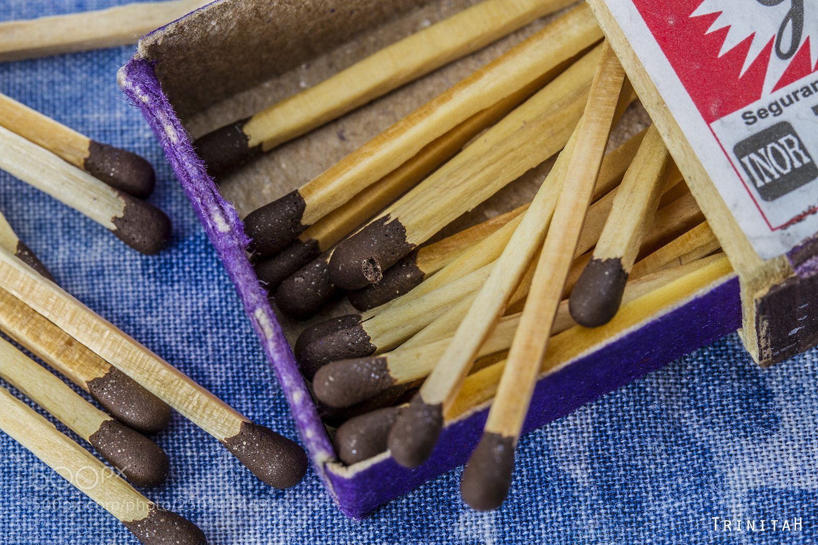 Canon EOS 7D sample photo. Box of matches photography