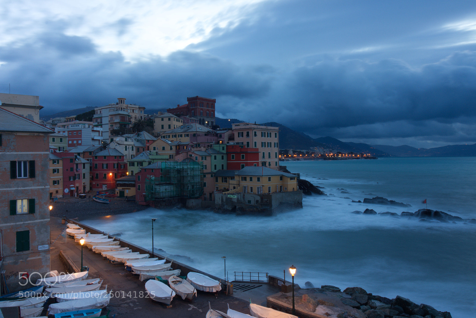 Canon EOS 80D sample photo. Boccadasse all'alba photography