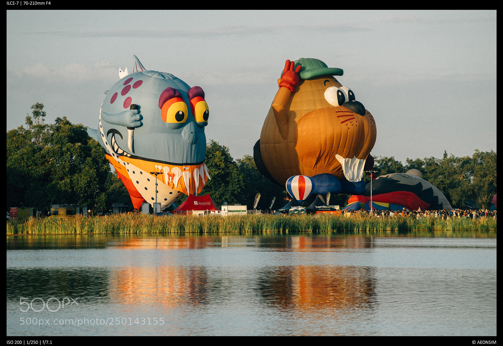 Sony a7 sample photo. Character balloons photography