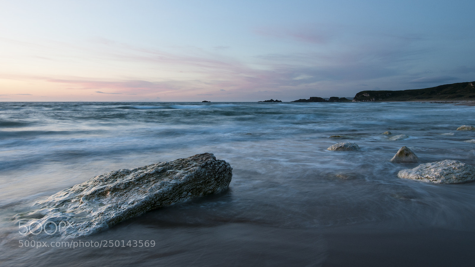Nikon D300 sample photo. Evening at whitepark bay photography