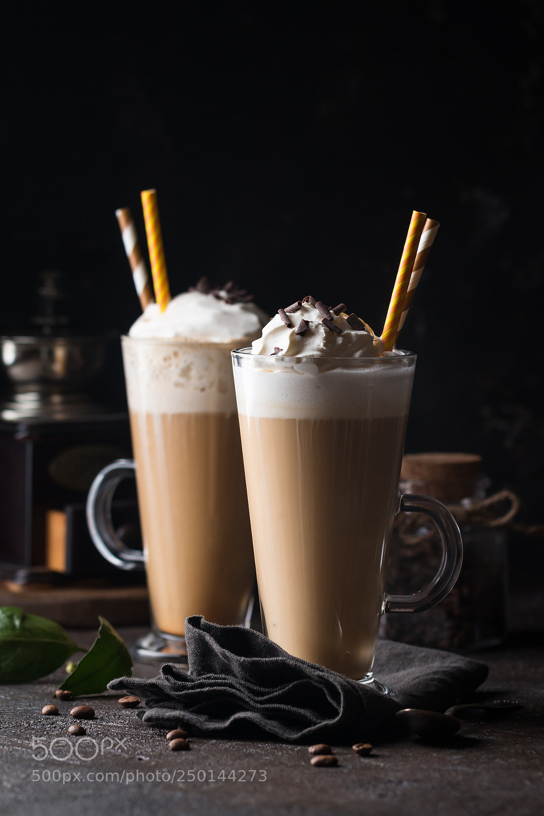 Canon EOS 70D sample photo. Cold coffee drink photography