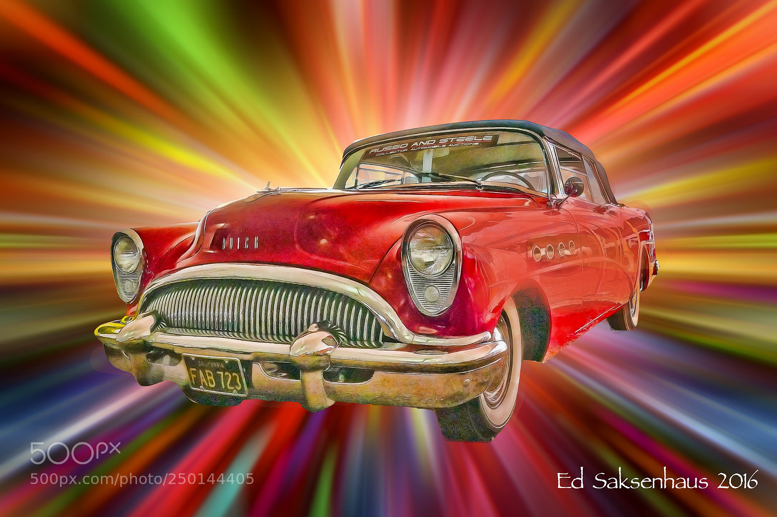 Canon EOS 5D sample photo. 1954 buick photography