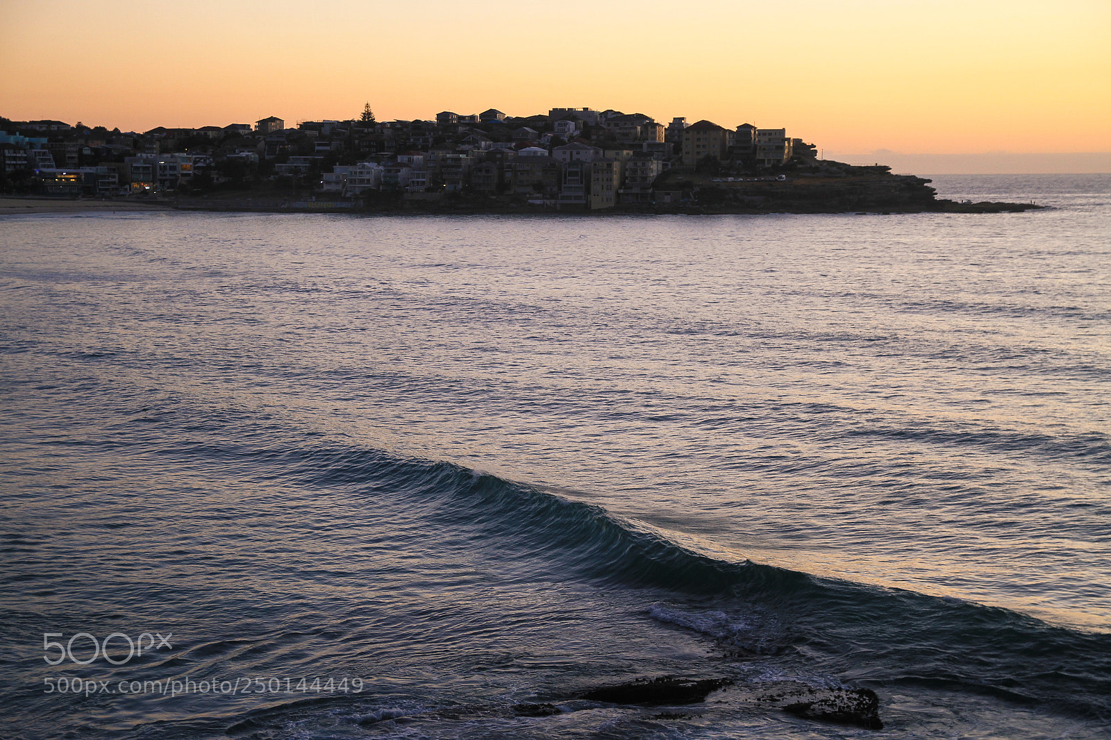 Canon EOS 7D sample photo. Sunrise at bondi beach photography