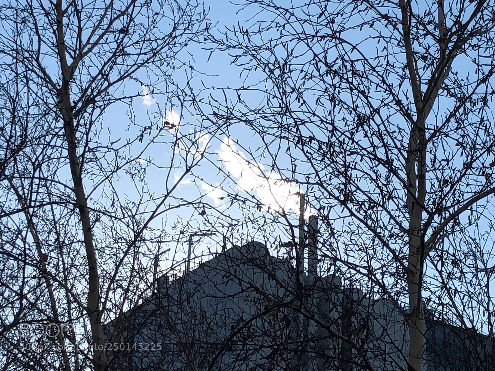 Apple iPhone X sample photo. Chimney smoke  photography