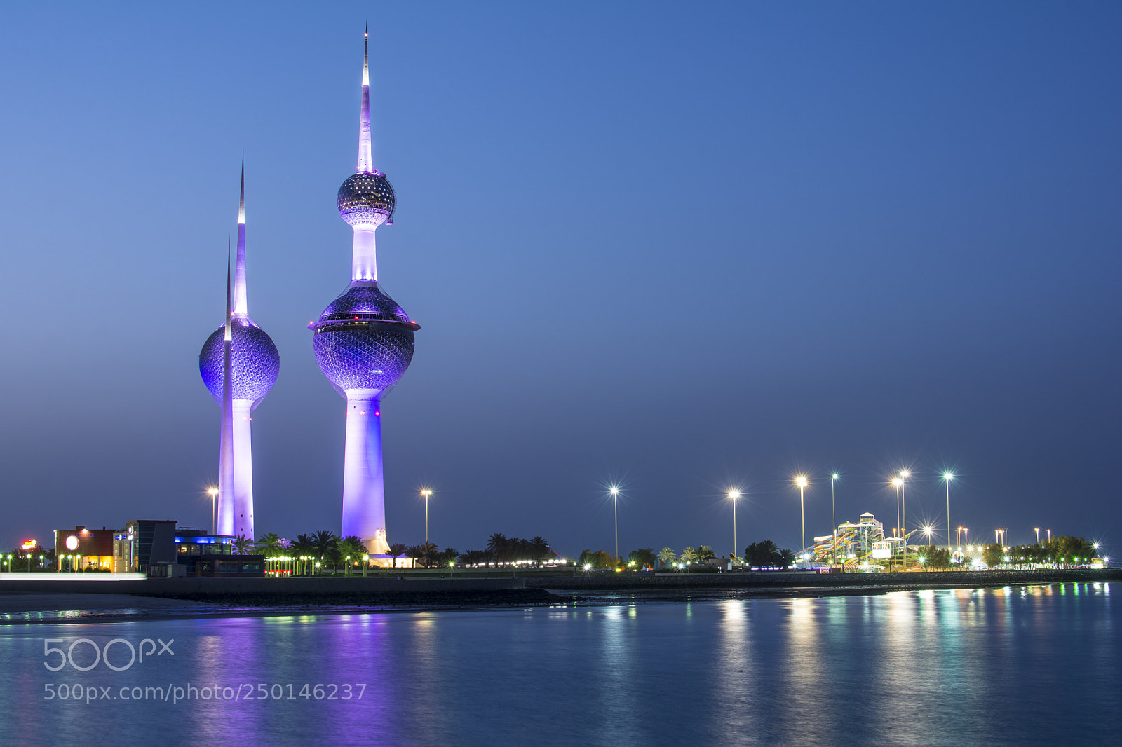 Nikon D7100 sample photo. Kuwait towers photography