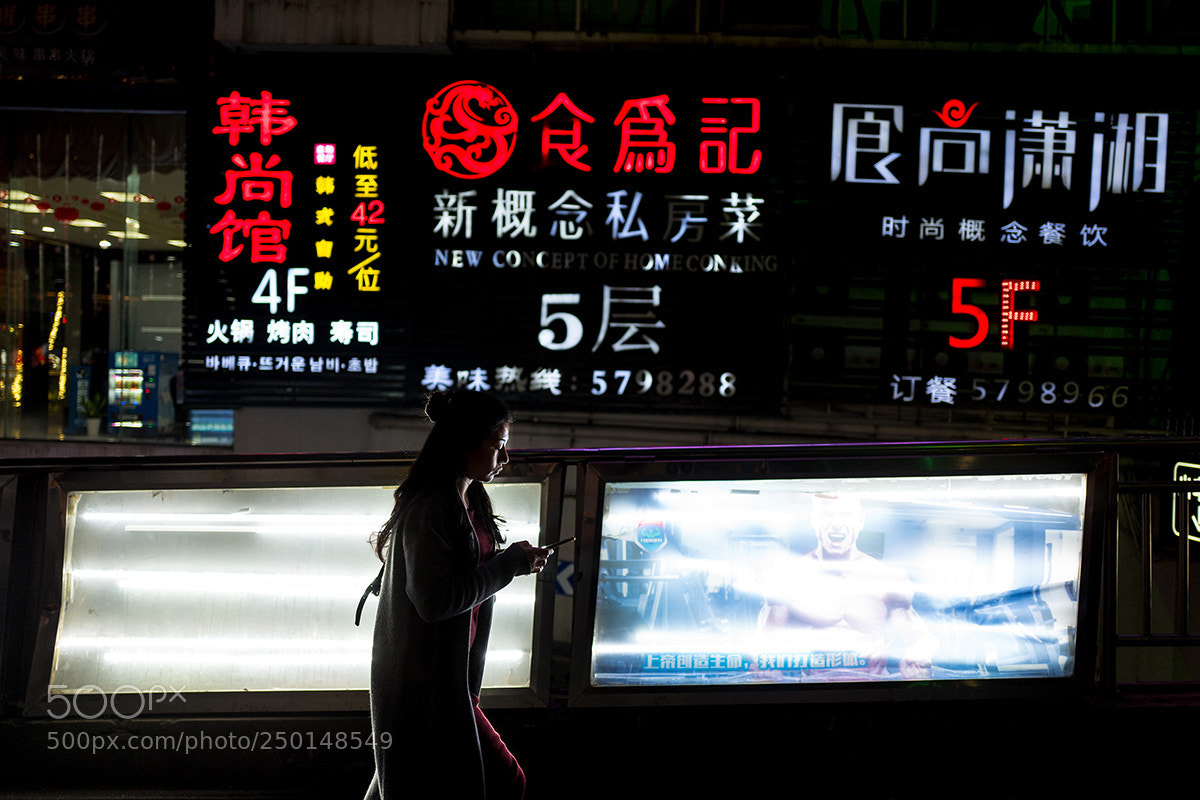 Leica Q (Typ 116) sample photo. Night walk photography
