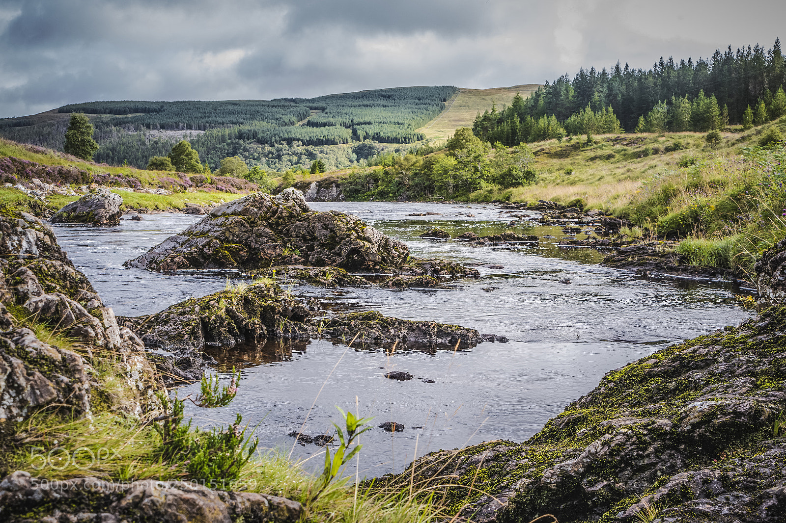 Canon EOS 70D sample photo. Schottisch river photography
