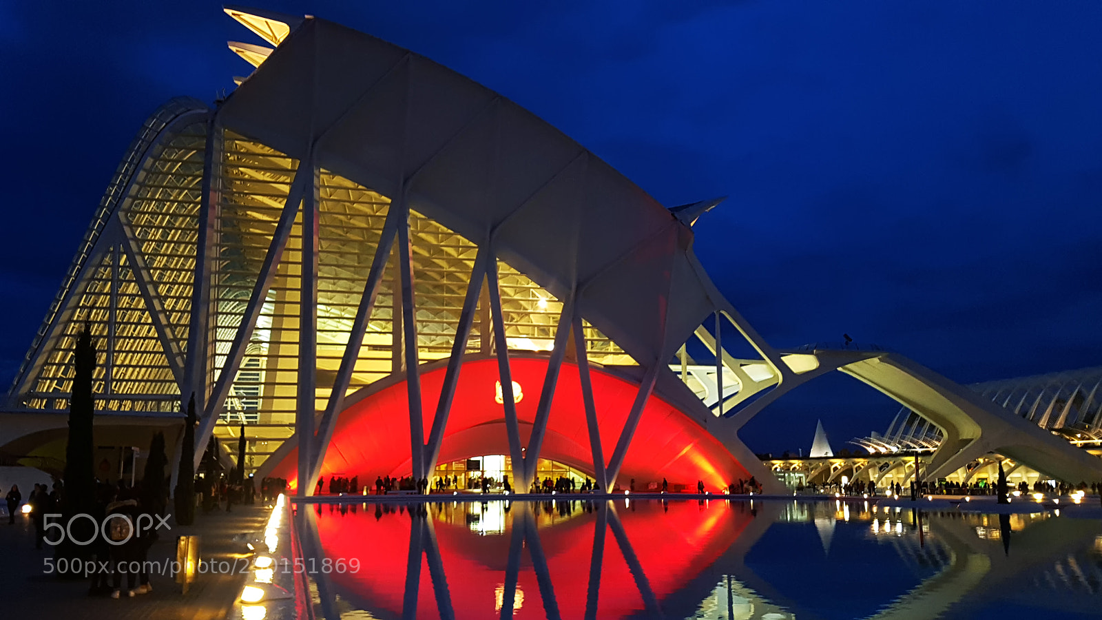 Samsung Galaxy S7 Edge sample photo. Calatrava valencia spain after photography