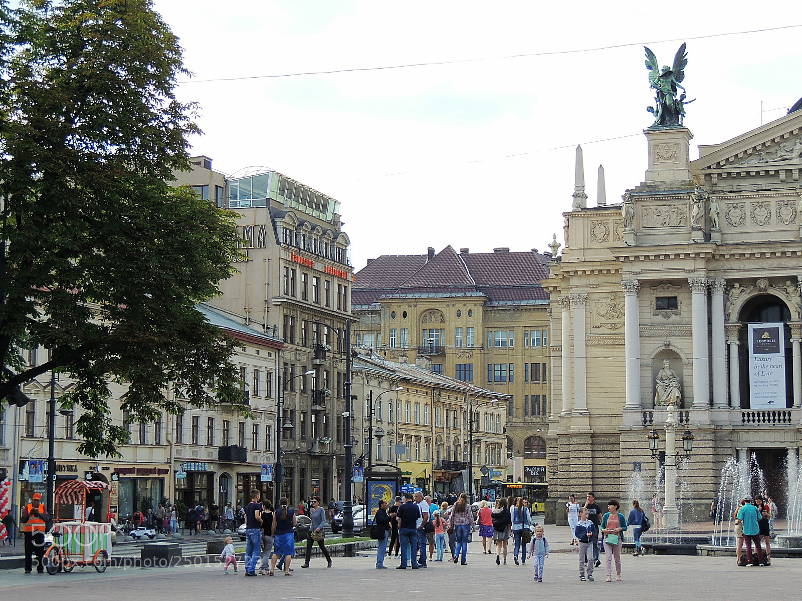Nikon Coolpix P510 sample photo. Lviv city centre. photography