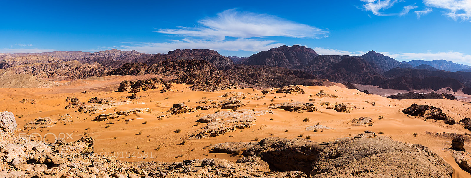 Sony ILCA-77M2 sample photo. Wadi araba panorama photography