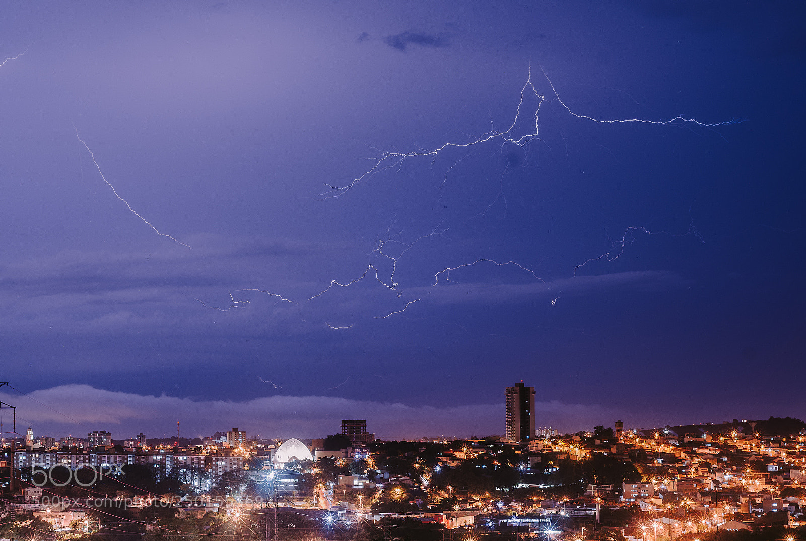 Nikon D7000 sample photo. Thunderstorm photography