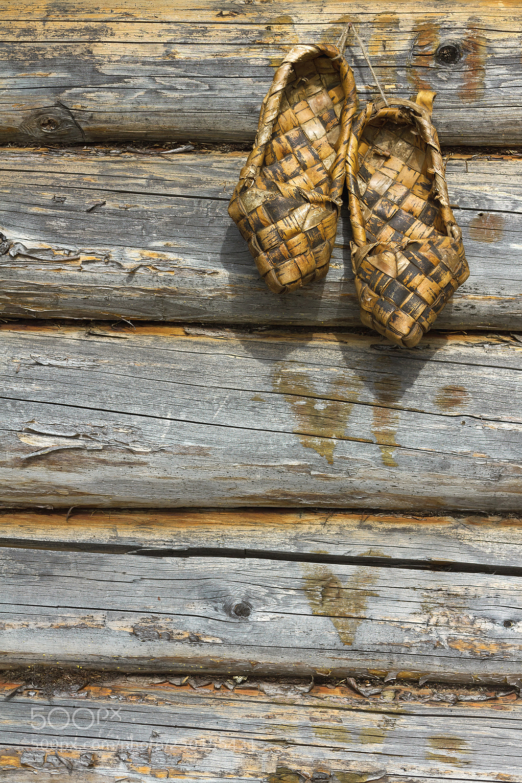 Canon EOS 7D sample photo. Russian bast shoes on photography