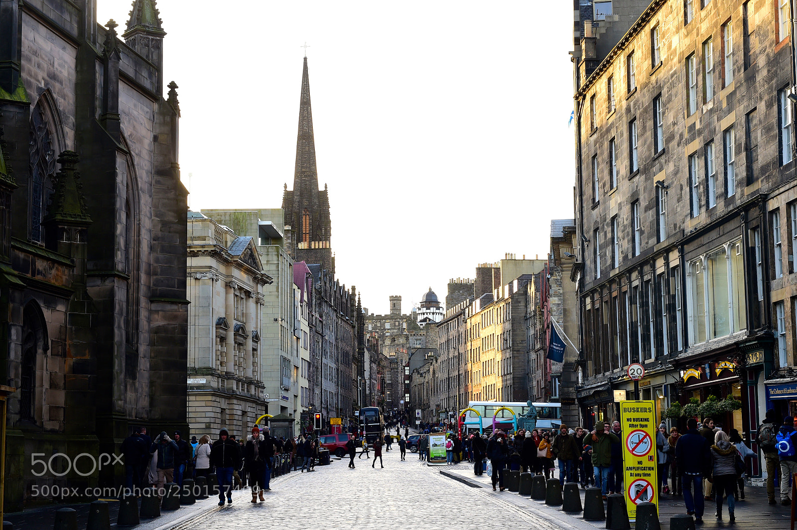 Nikon D4S sample photo. Royal mile of edinburgh photography