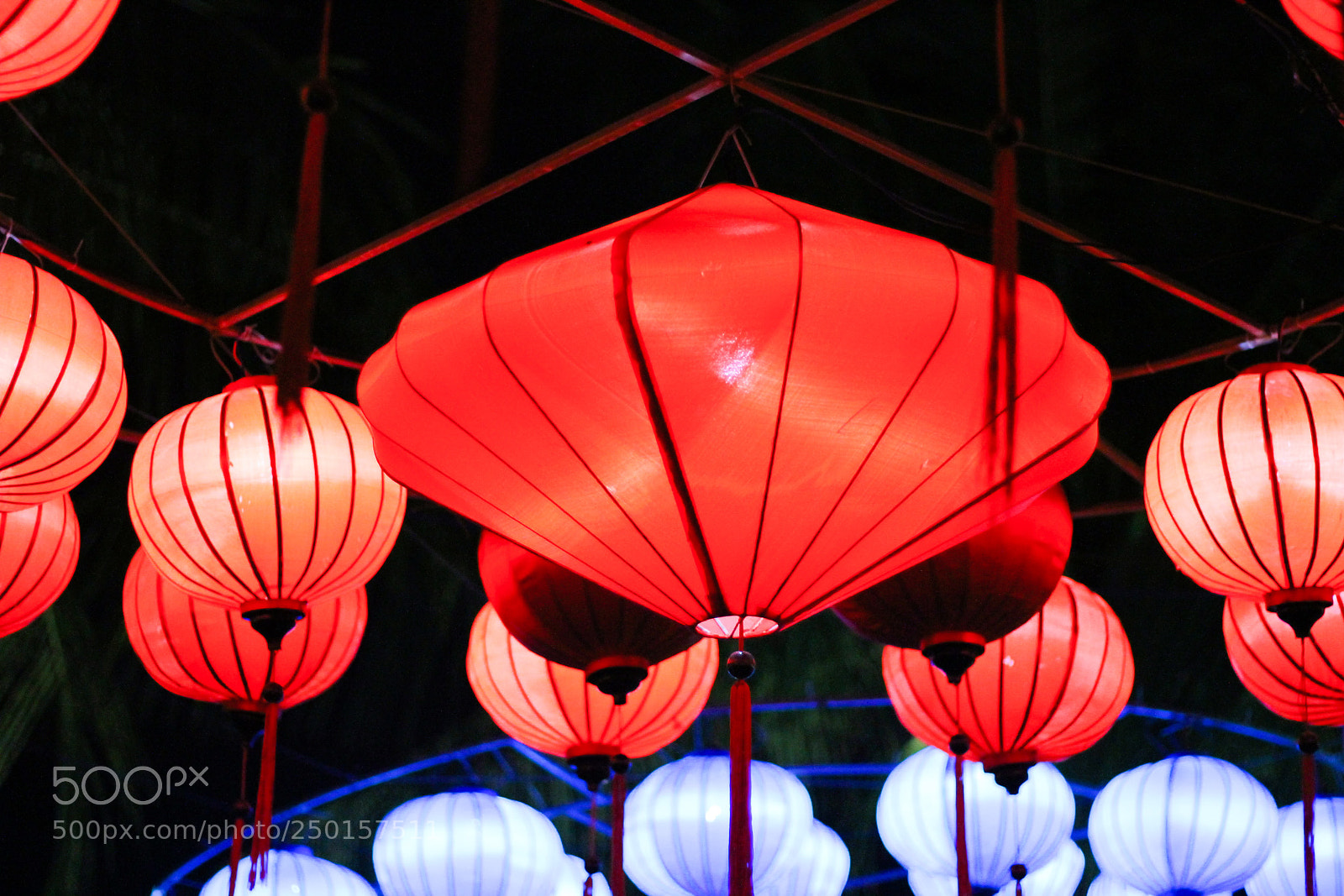 Canon EOS 7D sample photo. Lantern at hoi an photography