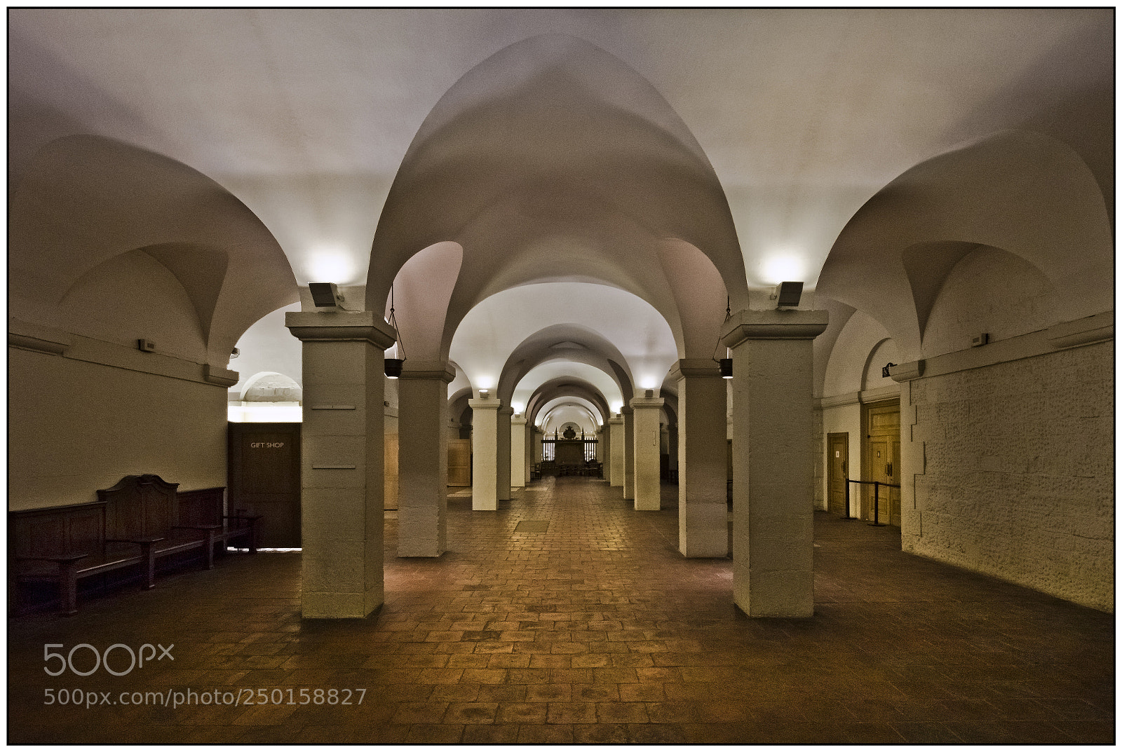 Canon EOS M sample photo. Inside, the crypt, st photography