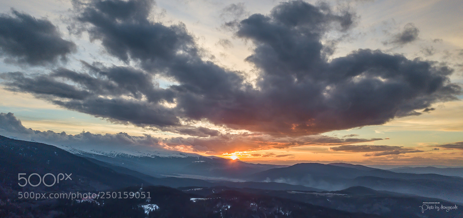 DJI FC220 sample photo. Last light photography