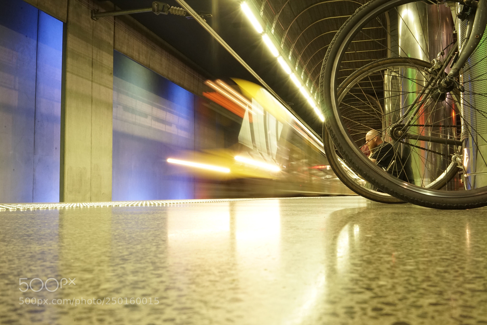 Sony a7 sample photo. Train lines and exposure photography