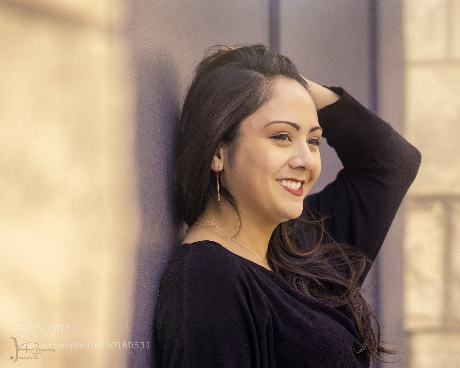 Sony a6000 sample photo. Smile makes looks beautiful photography