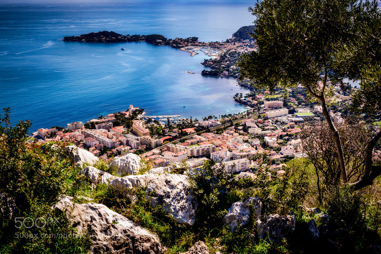 Nikon D810 sample photo. Beaulieu sur mer harbour photography