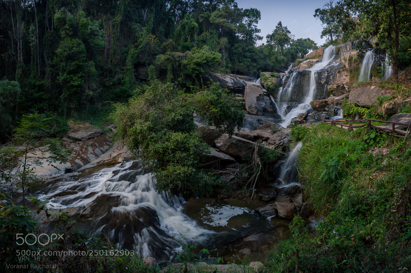 Canon EOS 50D sample photo. Mae klang waterfall photography