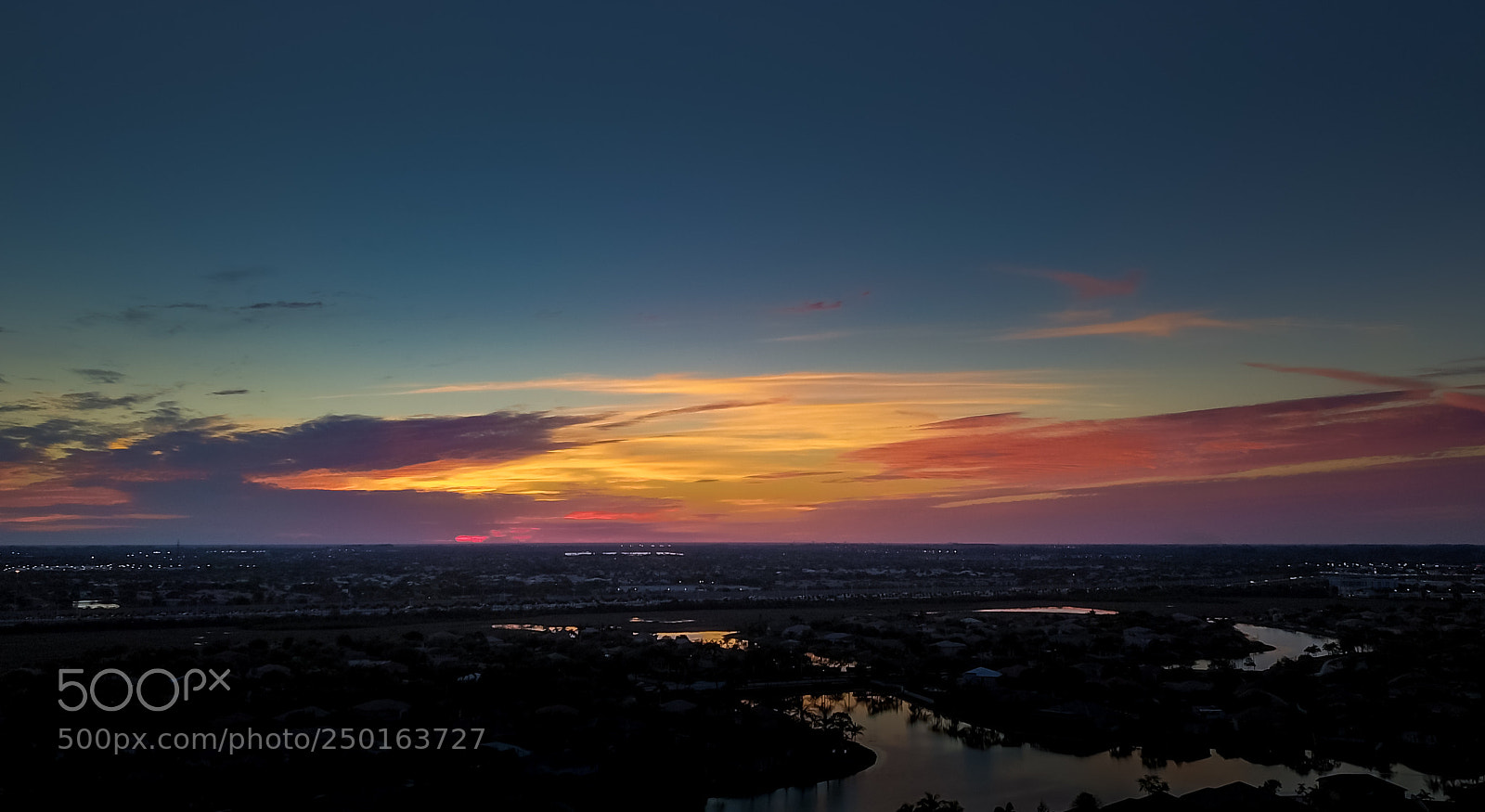 DJI FC220 sample photo. Another sunset evening photography