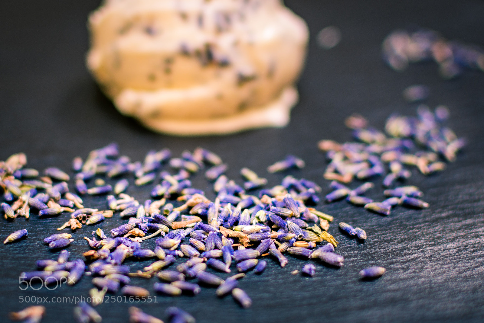 Nikon D5200 sample photo. Lavender and ice cream photography