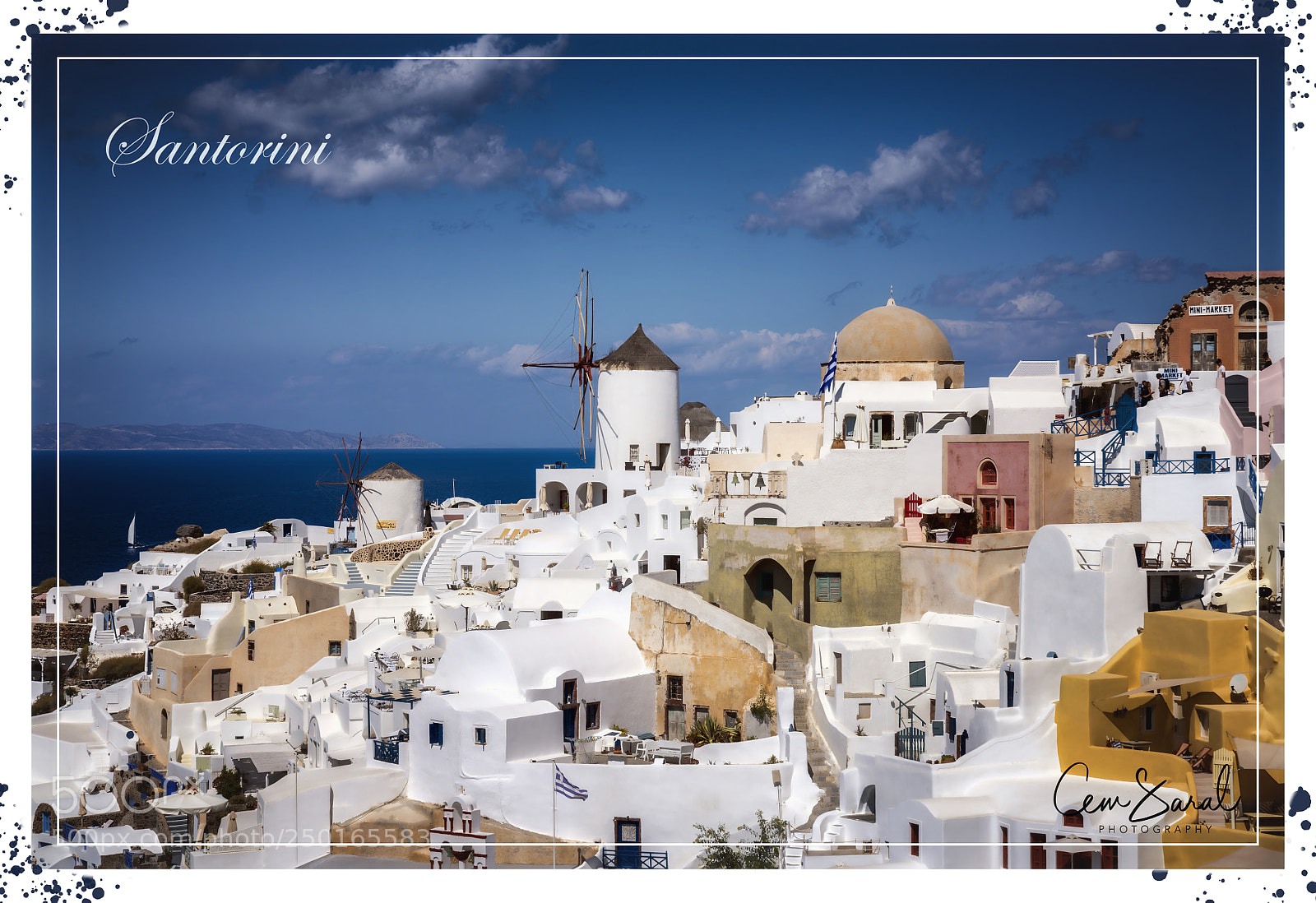 Sony a7R II sample photo. Santorini summer photography