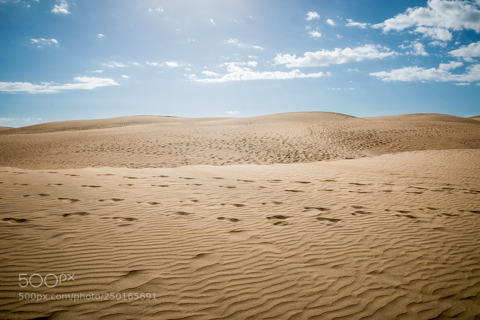 Canon EOS 70D sample photo. Landscape of maspalomas dunes photography