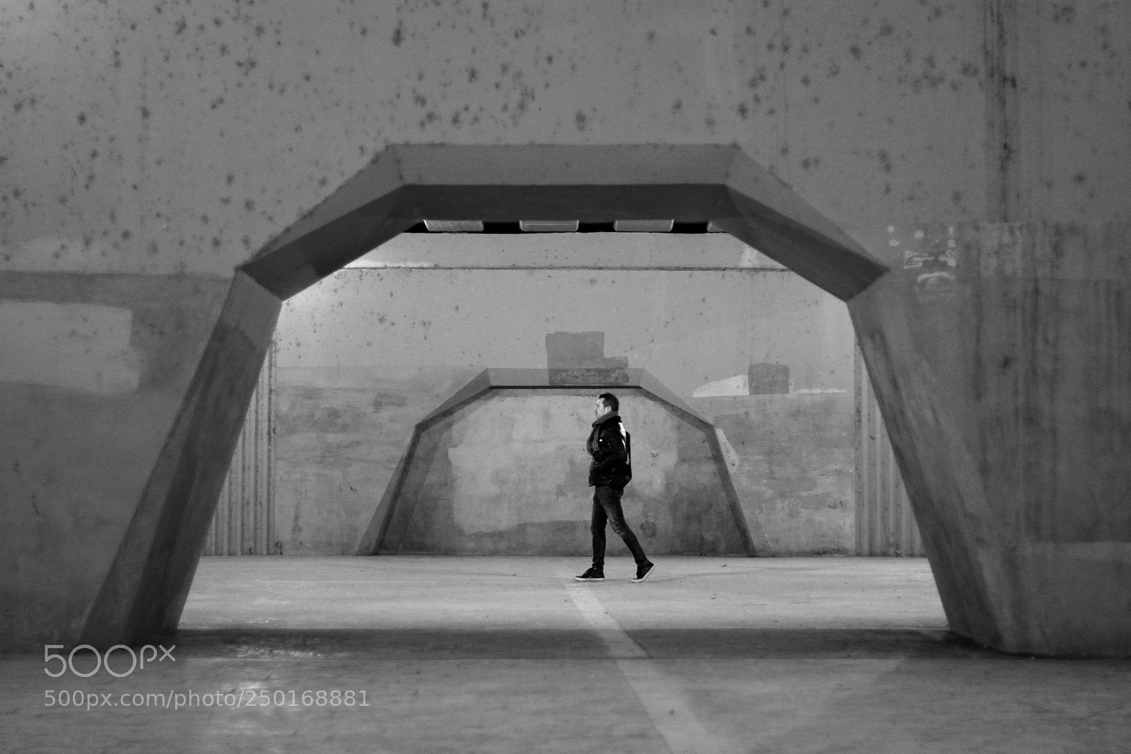 Canon EOS 60D sample photo. Walking under the bridge photography