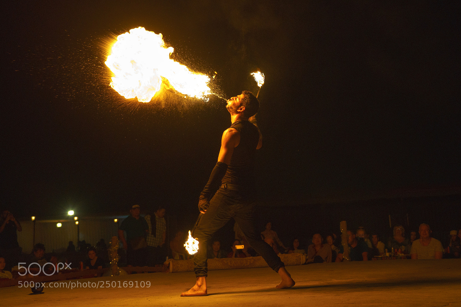 Sony a9 sample photo. Fire dancer photography