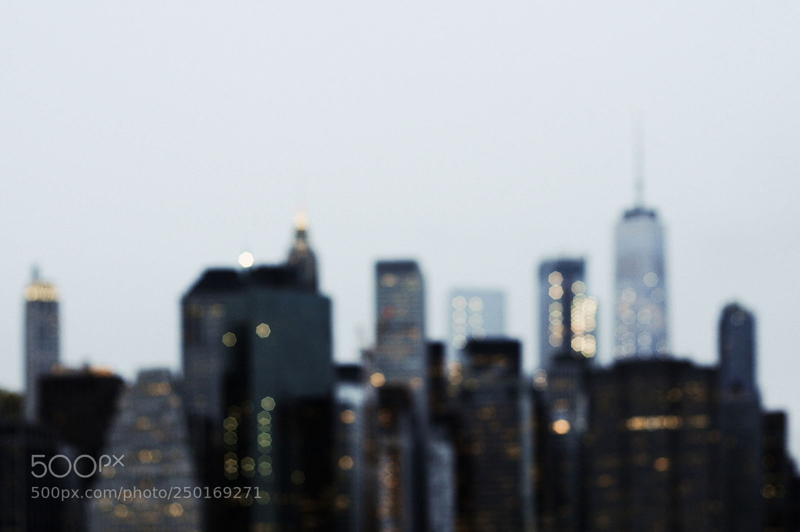 Nikon D300 sample photo. Downtown blur photography