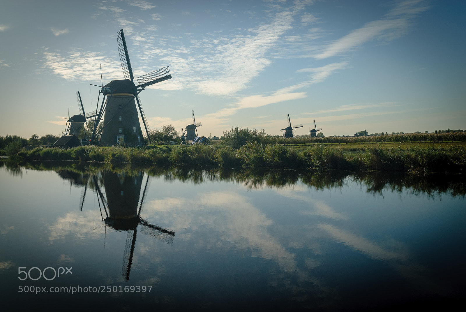 Nikon D200 sample photo. Kinderdijk in the netherlands photography