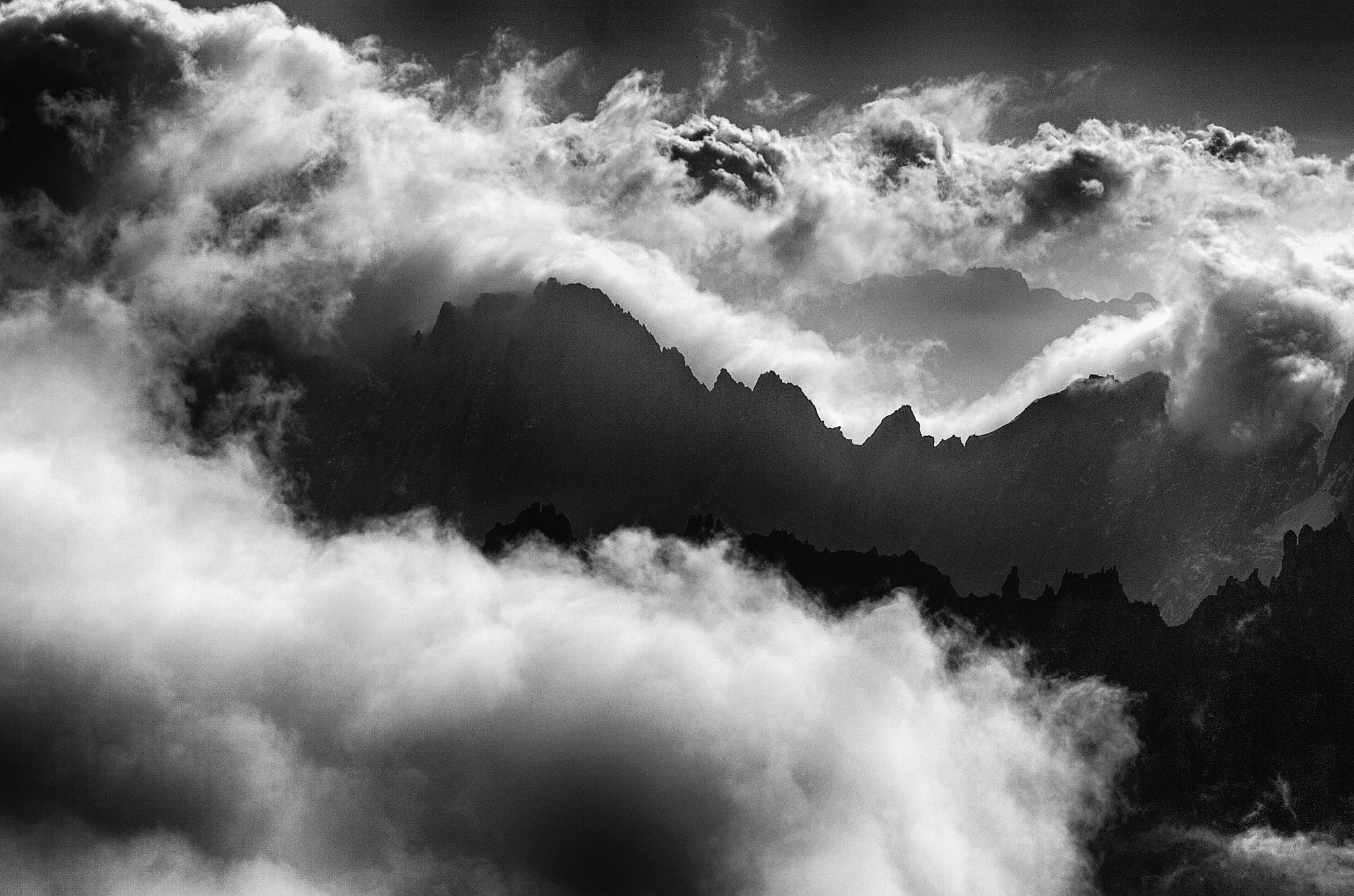 Nikon D2H sample photo. Europe france massif du mont blanc photography