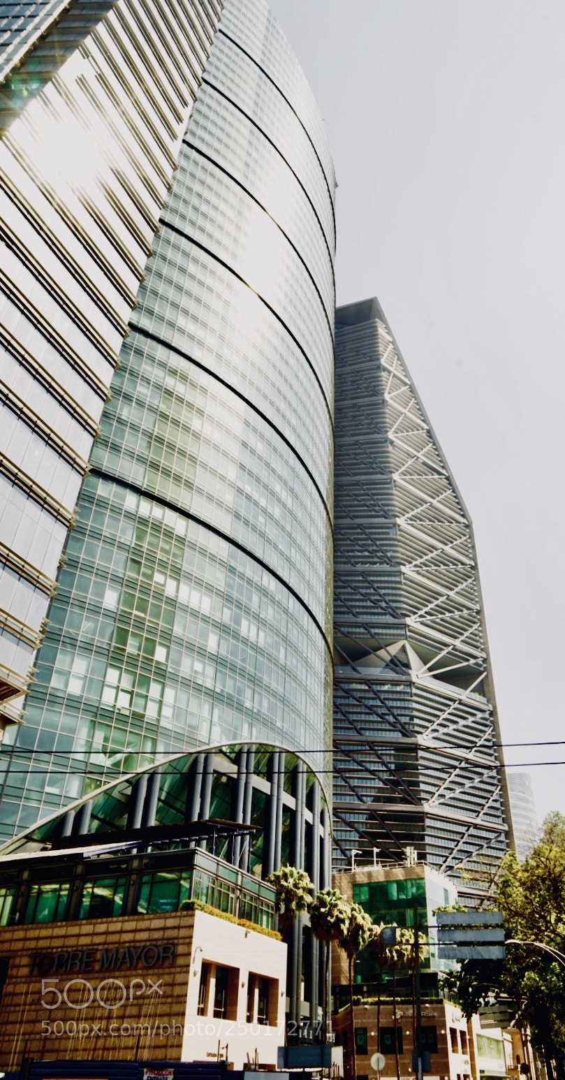 Sony a7 II sample photo. Banking tower bbva photography