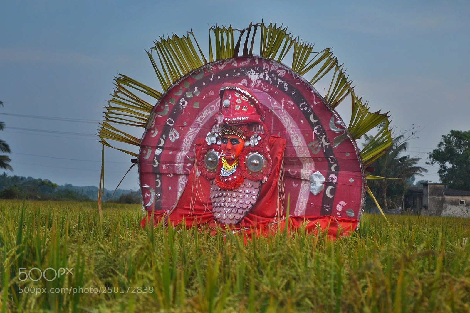 Nikon D3100 sample photo. Theyyam photography