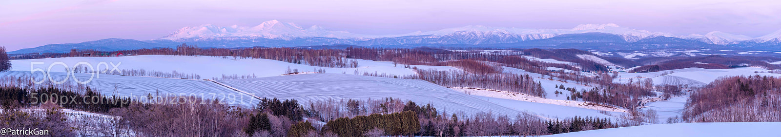 Olympus OM-D E-M5 II sample photo. Sunset in furano hokkaido photography