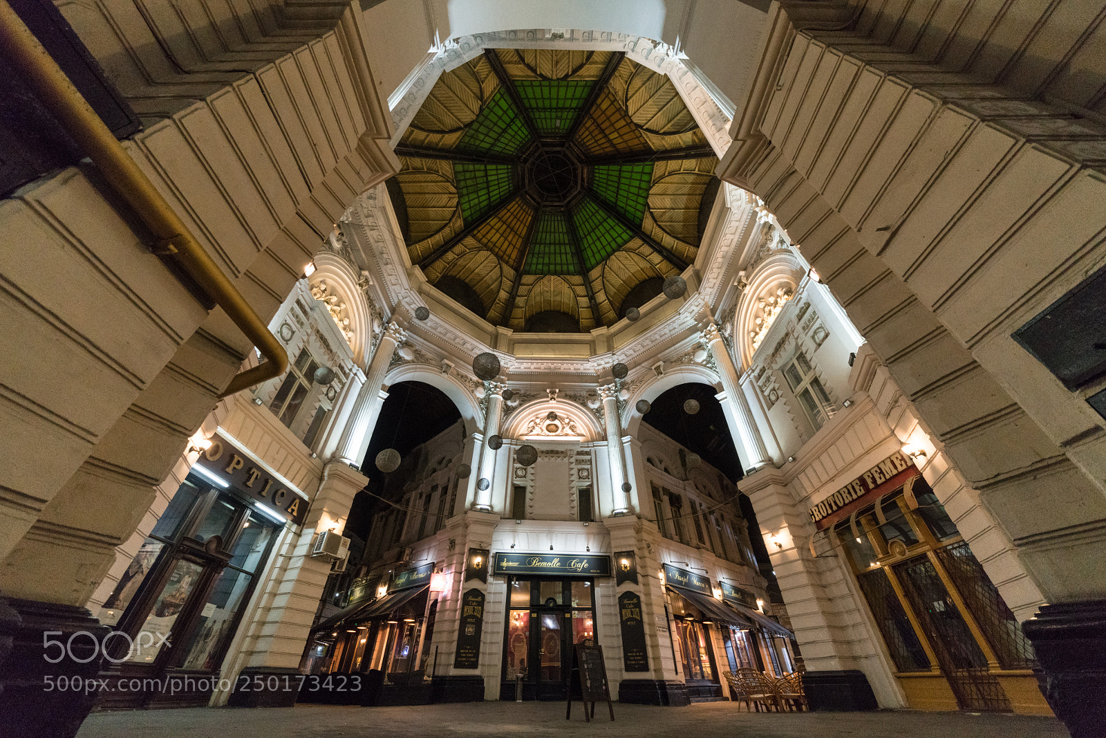 Sony a7R II sample photo. City passage in bucharest photography