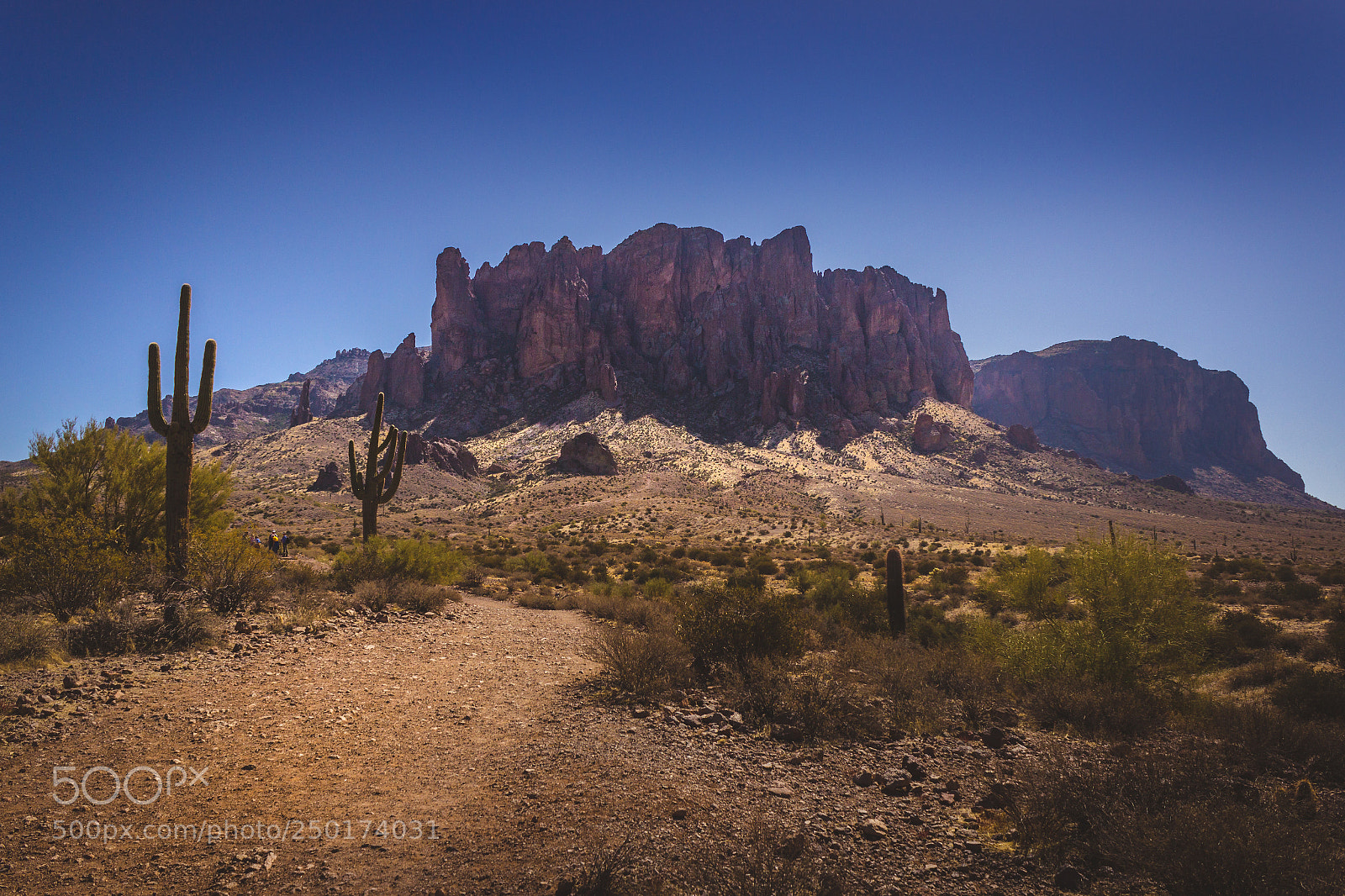 Canon EOS 600D (Rebel EOS T3i / EOS Kiss X5) sample photo. Trail to superstition mountains photography