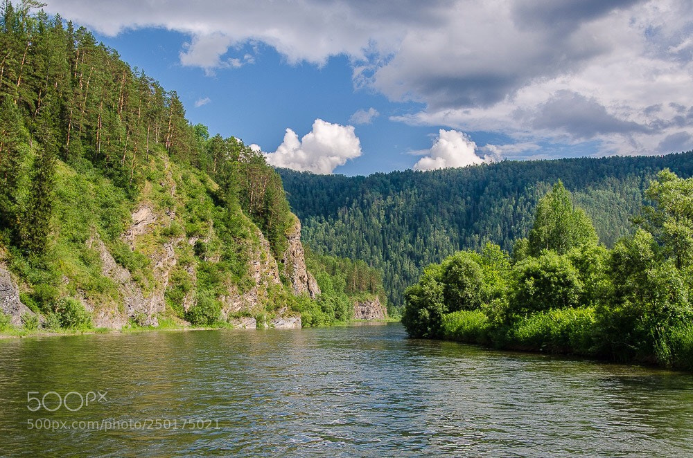 Nikon D7000 sample photo. The siberian river photography