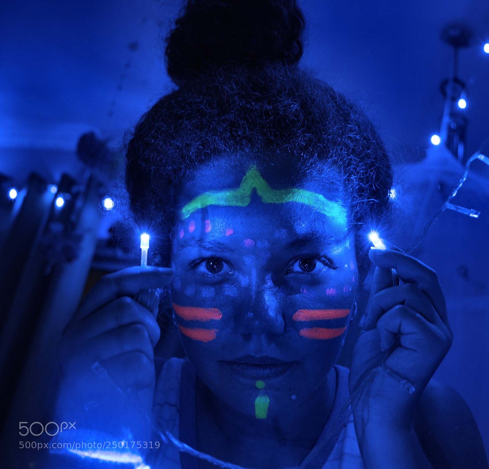 Nikon D5500 sample photo. "experimental portraits" photography