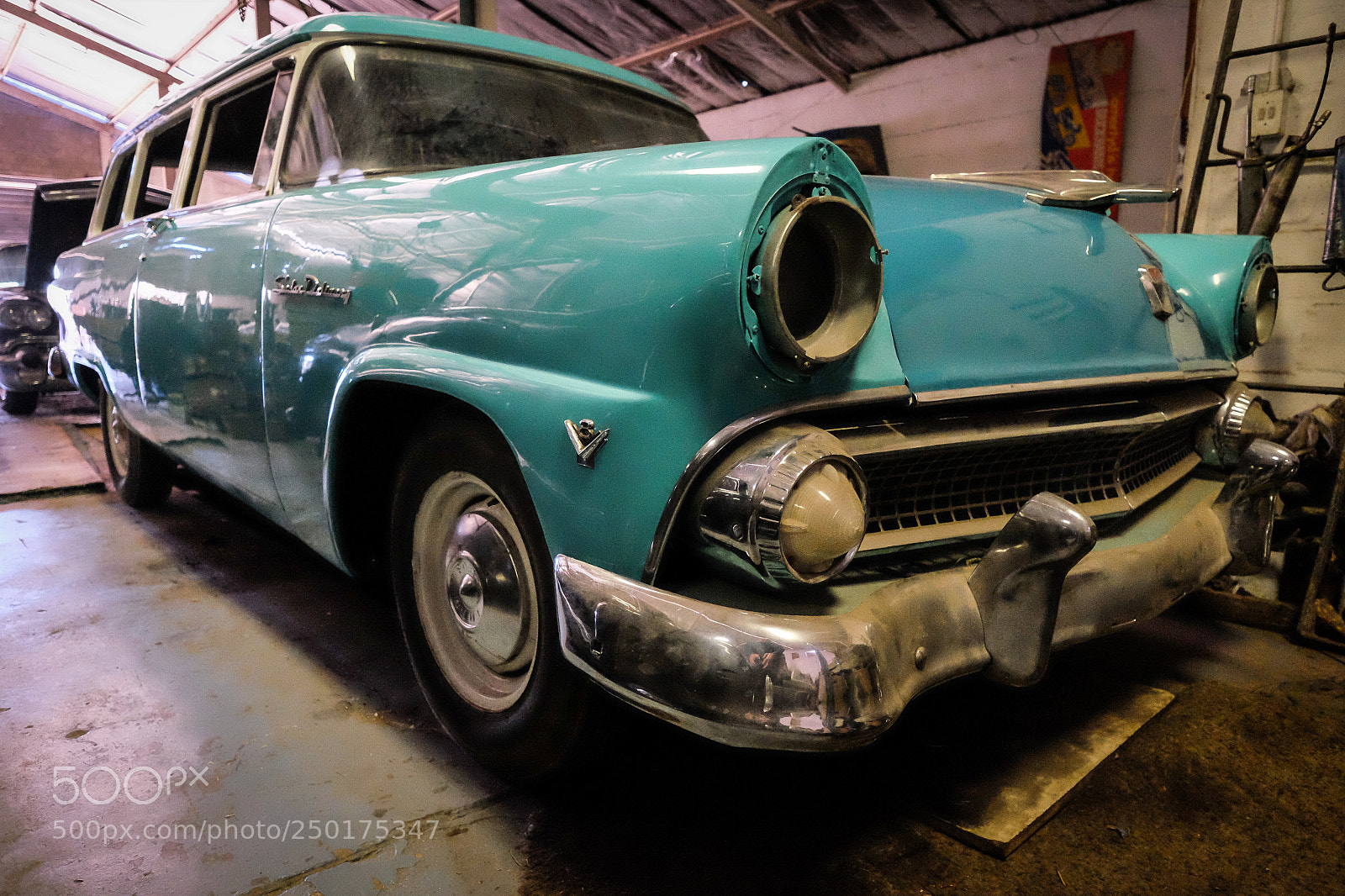 Fujifilm X-T1 sample photo. Ford sedan delivery photography