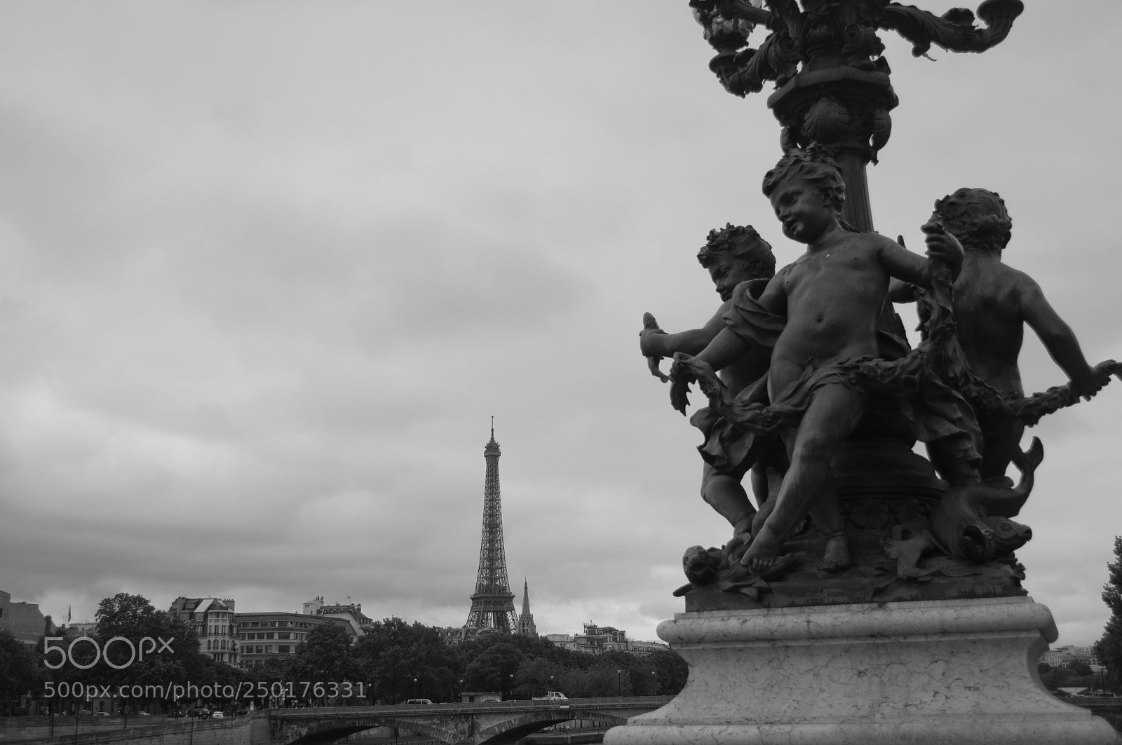 Nikon D5000 sample photo. Pont alexandre-iii a photography