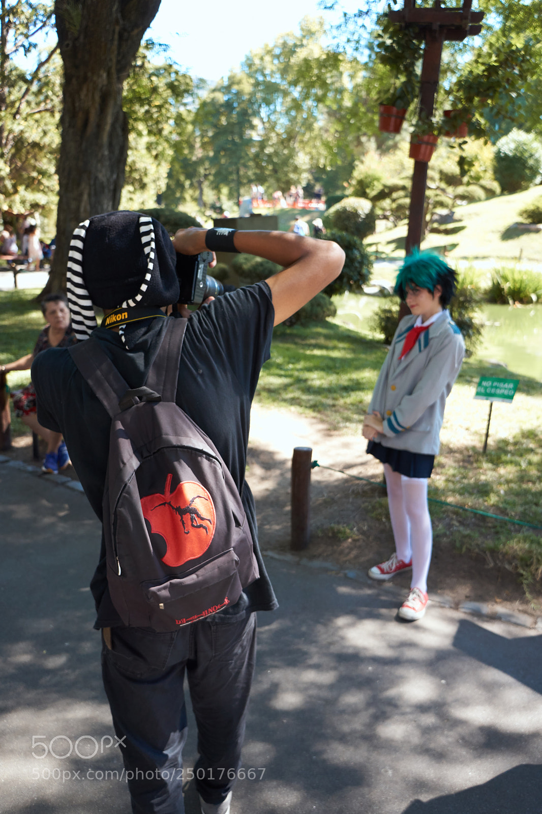 Sony a6000 sample photo. Guy with funny hat photography